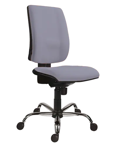 777 SYN/CR  židle kancelářská koženka SK 1 - koženka stříbrná